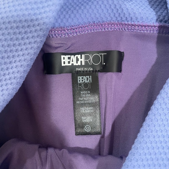 Beach Riot Periwinkle Textured Bikini - Picture 4 of 4